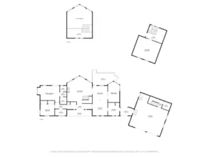 Floor Plan. Note: this is a rendering to be used for illustrative purposes. Actual dimensions may vary slightly.