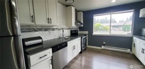 Remodeled Kitchen With Eating Area