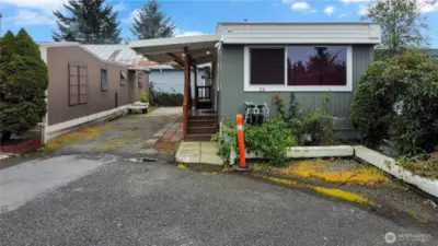 Additional Parking in front of the home.