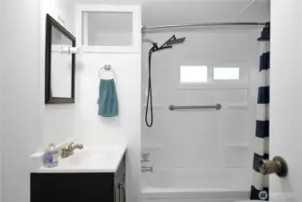Full Bathroom w/ Storage Space