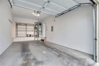 1-car attached garage.