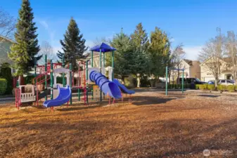 The Riverpointe community offers a neighborhood park with playground, sport courts, and grassy areas in addition to access to the Green River trail