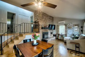 Eating and living space