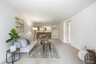 Living room ideal for entertaining