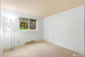 Versatile room perfect for bedroom, office, or flex space