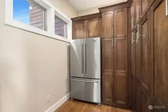 Huge Pantry with second fridge