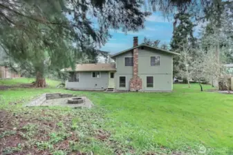 .27 acre lot.