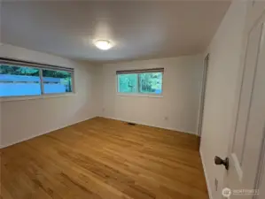 Main Level Primary Bedroom with Ensuite Bathroom