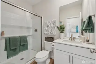 All pictures are from our staged model home, finishes will vary