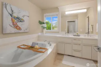 5-piece en suite bath