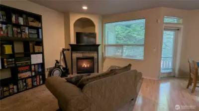 Relax by the fire