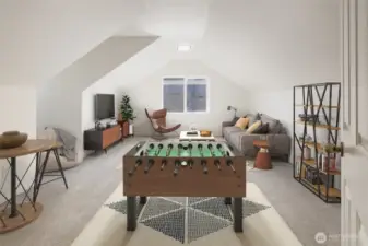 Bonus Room - Variety of potential from bedroom to recreation to hobby...(Virtually Staged)