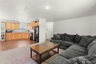Open floor plan