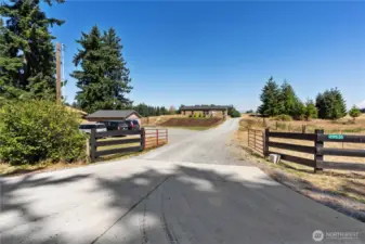 Gated entrance