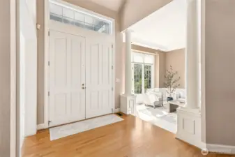 Front Entrance to Living Room