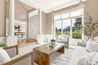 Living Room to Entrance