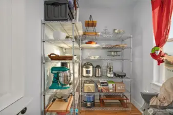 Multi-use space is perfect for extra storage, 2nd office, or craft room