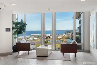 Stunning entry as you enter the building to greet your guests.