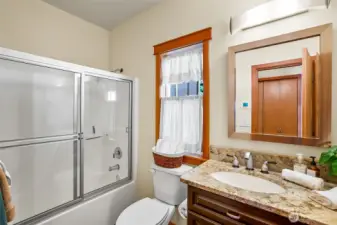 main-level guest bathroom