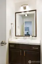 Main floor powder room.