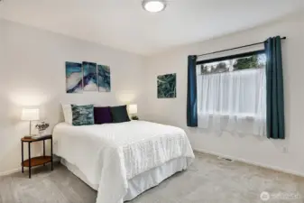 Second upstairs bedroom.