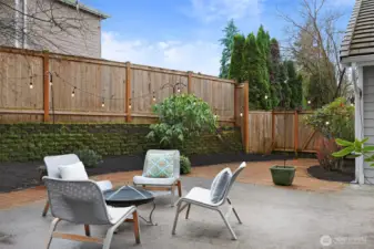 Room for your fire pit, too!