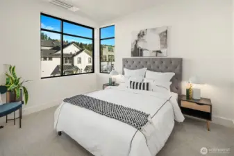 Second bedroom upstairs