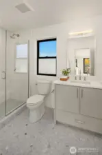 Second bathroom upstairs