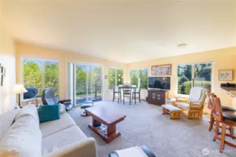 The living room layout is fantastic