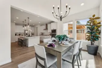 Photos are of the model home. Colors & finishes may vary.