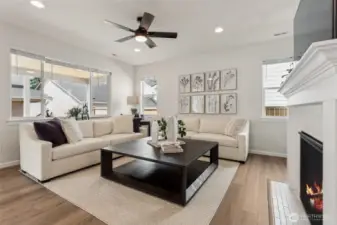 Photos are of the model home. Colors & finishes may vary.