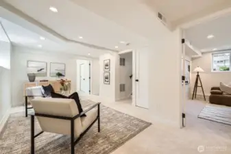Downstairs Rec Area or Den