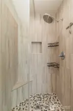 walk in primary shower