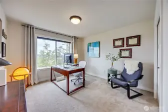 Main floor bed/office