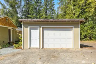 Detached carport