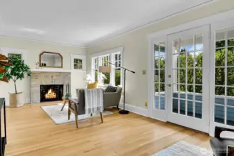 Front Door Living Room