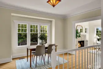 Dining Room and Stairs to Basement Living Space