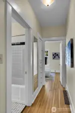 Hallway to Bath and Bedroom #2