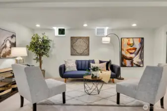 Basement Family Room