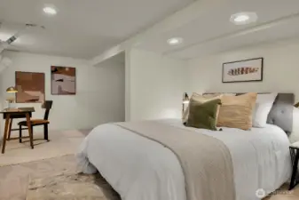 Lg 3rd Bedroom in Basement