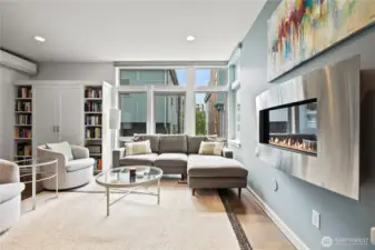 View of bridge from kitchen