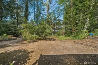 Another view of the outdoor space.
