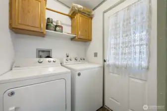 Utility Room with Washer & Dryer!