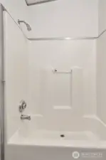 Full shared bathroom there in the hall.