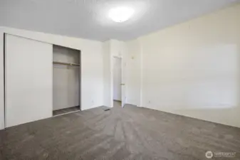 Second bedroom - large closet.