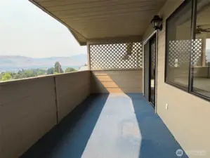 Private patio