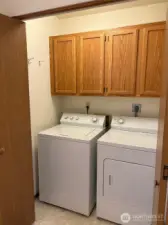 Laundry area