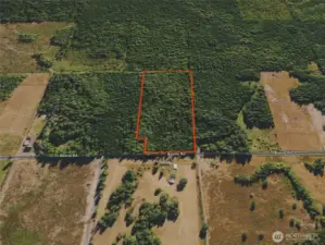 Approximate boundaries in red.