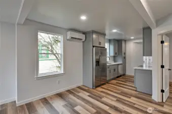 Dining room toward the kitchen