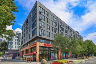 Trader Joe's conveniently located around the corner.